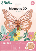 Puzzle 3D drewniane, Motyl Puzzle 3D drewniane, Motyl