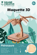 Puzzle 3D drewniane, Pterozaur