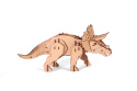 Puzzle 3D drewniane, Triceratops
