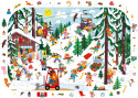 Puzzle obserwacyjne Góry Zimą Puzzle obserwacyjne Góry Zimą