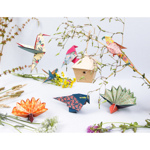 Zestaw Origami Ptaki Zestaw Origami Ptaki
