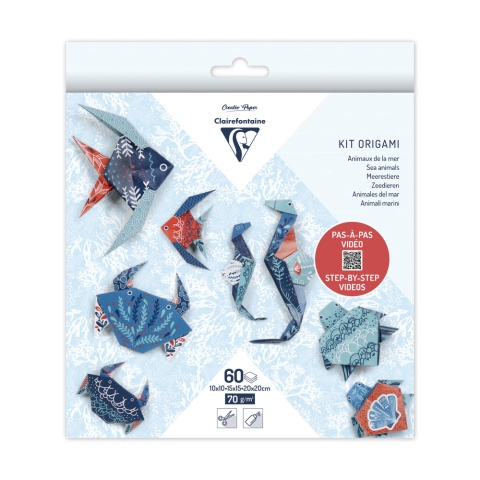 Zestaw Origami Zwierzęta Morskie Zestaw Origami Zwierzęta Morskie