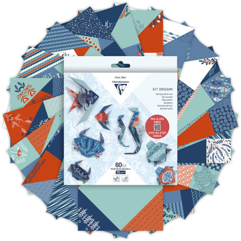 Zestaw Origami Zwierzęta Morskie Zestaw Origami Zwierzęta Morskie