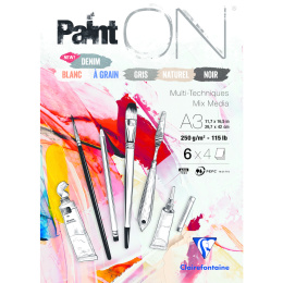 Blok papieru Mixmedia 6 kolorów A3, 250g