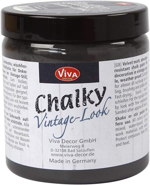 Farba Chalky Antracyt 250 ml Farba Chalky Antracyt 250 ml