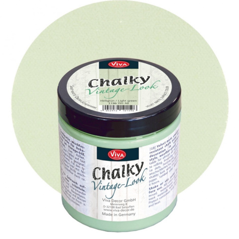 Farba Chalky Jasna Zieleń 250 ml Farba Chalky Jasna Zieleń 250 ml