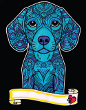 Kolorowanka Welwetowa A4 Beagle Kolorowanka Welwetowa A4 Beagle
