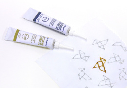 Konturówka z brokatem 20 ml Złota