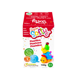 Masa Super-Softy 100g Czerwona