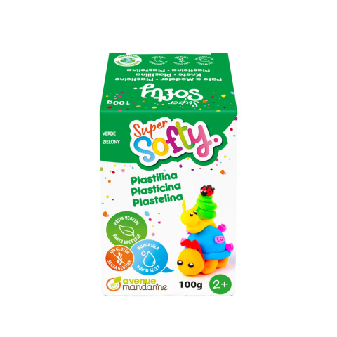 Masa Super-Softy 100g Zielona Masa Super-Softy 100g Zielona