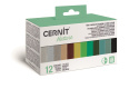 Modelina Cernit Kolory Natury 12x25g Modelina Cernit Kolory Natury 12x25g