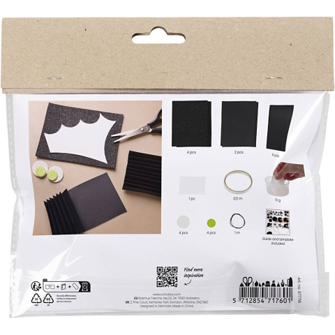 Zestaw DIY - Papierowe nietoperze Zestaw DIY - Papierowe nietoperze