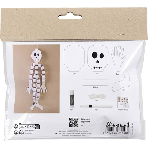 Zestaw DIY - Papierowy szkielet Zestaw DIY - Papierowy szkielet