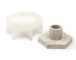 Forma silikonowa Świecznik 10x5 cm