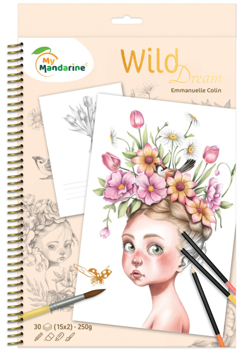 Kolorowanki A4 Wild - Emmanuelle Colin Kolorowanki A4 Wild - Emmanuelle Colin