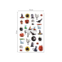 Naklejki 3D wypukłe Halloween Naklejki 3D wypukłe Halloween