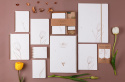 Notes na spirali A4 Tulip paper Notes na spirali A4 Tulip paper