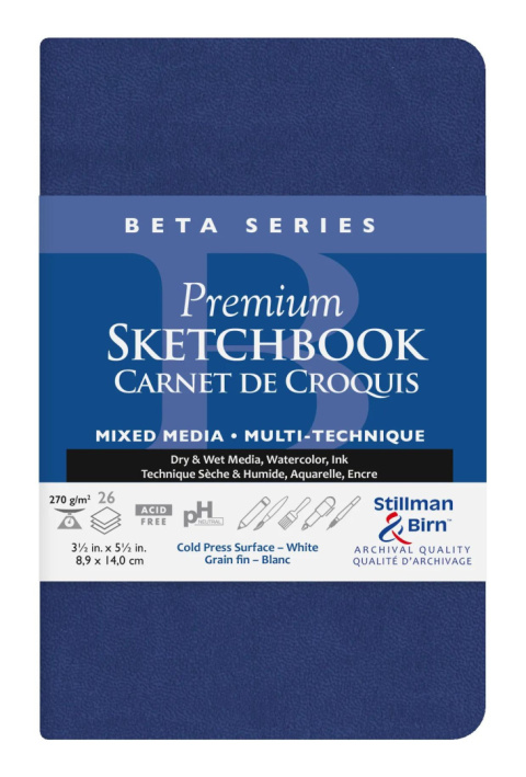 Szkicownik Beta 8,9x14 cm 270gsm Szkicownik Beta 8,9x14 cm 270gsm