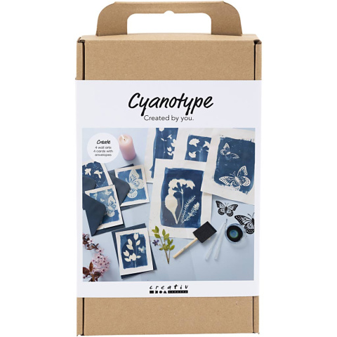 Zestaw DIY do Cyjanotypii na papierze Zestaw DIY do Cyjanotypii na papierze