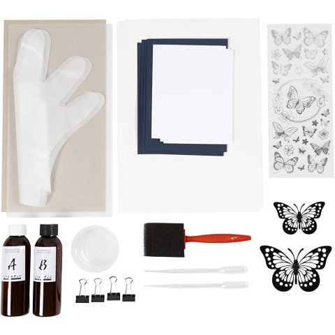 Zestaw DIY do Cyjanotypii na papierze Zestaw DIY do Cyjanotypii na papierze