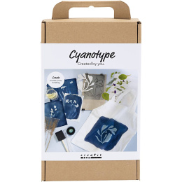 Zestaw DIY do Cyjanotypii na tkaninach