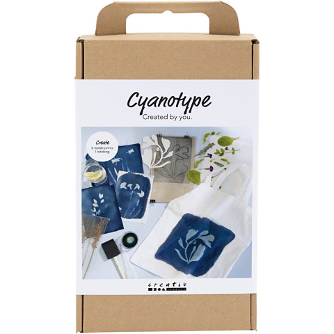 Zestaw DIY do Cyjanotypii na tkaninach Zestaw DIY do Cyjanotypii na tkaninach