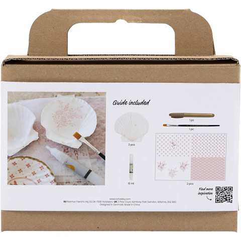 Zestaw do decoupage Muszle Małży Zestaw do decoupage Muszle Małży