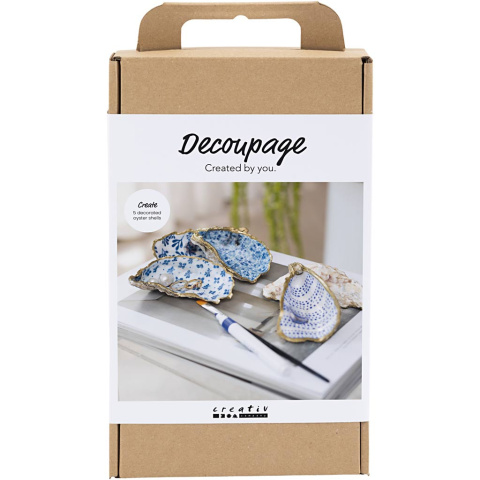 Zestaw do decoupage Muszle Ostryg Zestaw do decoupage Muszle Ostryg