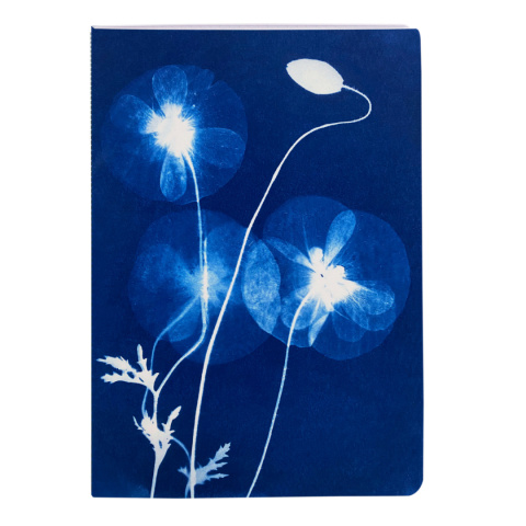 Zeszyt A6 32k Cyanotype mix wzorów Zeszyt A6 32k Cyanotype mix wzorów