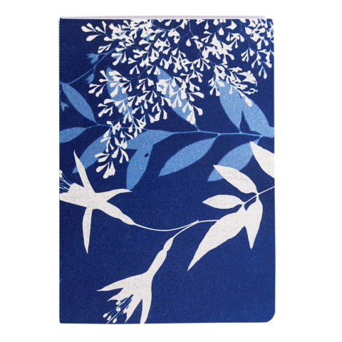 Zeszyt A6 32k Cyanotype mix wzorów Zeszyt A6 32k Cyanotype mix wzorów