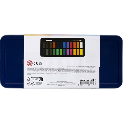 Farby akwarelowe 24 kolory