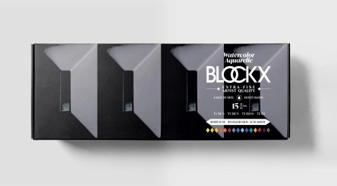 Farby akwarelowe tubki BLOCKX 15x5 ml