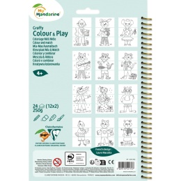 Kolorowanki Zabawa ze zwierzątkami