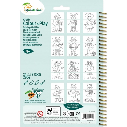 Kolorowanki Zabawa ze zwierzątkami