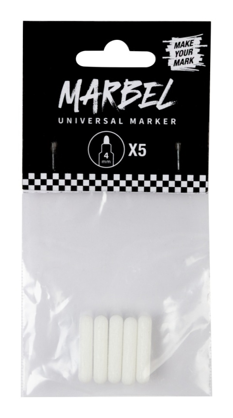 Końcówki do markerów MARBEL 4 mm 5 szt.
