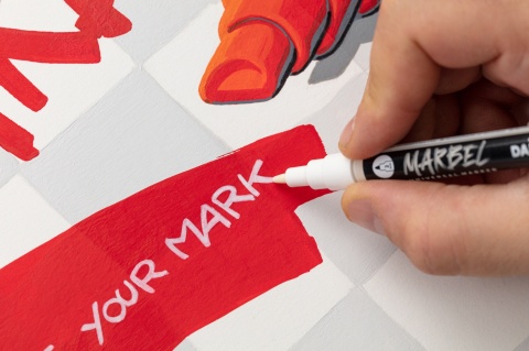 Marker MARBEL 2 mm Biały