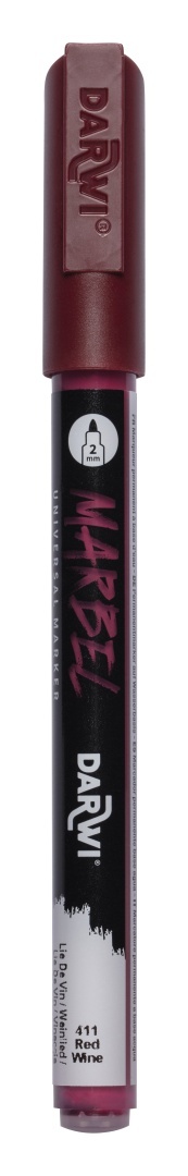 Marker MARBEL 2 mm Bordowy