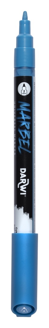 Marker MARBEL 2 mm Cyjan
