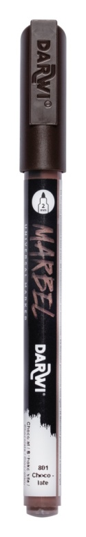 Marker MARBEL 2 mm Czekoladowy