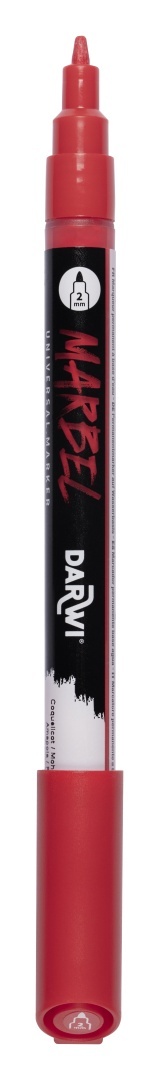 Marker MARBEL 2 mm Czerwień Makowa