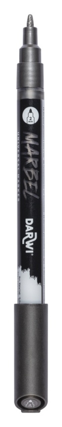 Marker MARBEL 2 mm Metaliczny Czarny