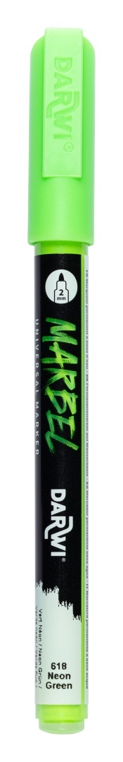 Marker MARBEL 2 mm Neonowo-Zielony