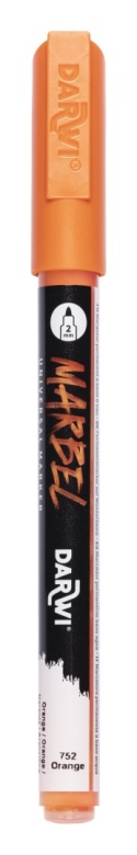 Marker MARBEL 2 mm Pomarańczowy