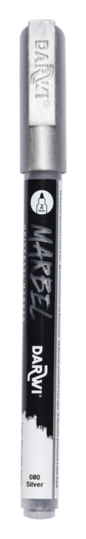 Marker MARBEL 2 mm Srebrny