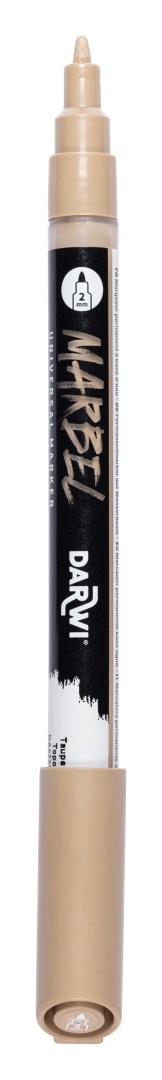 Marker MARBEL 2 mm Szarobrązowy