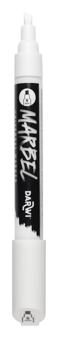 Marker MARBEL 6 mm Biały