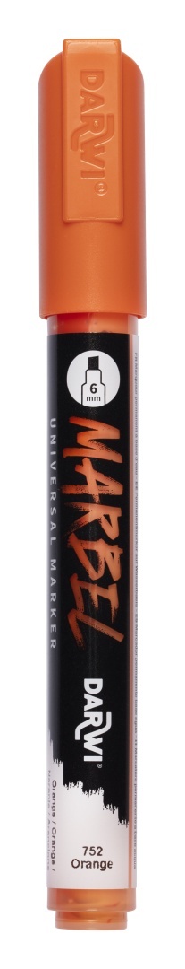 Marker MARBEL 6 mm Pomarańczowy