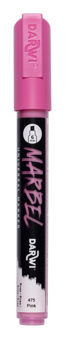 Marker MARBEL 6 mm Różowy