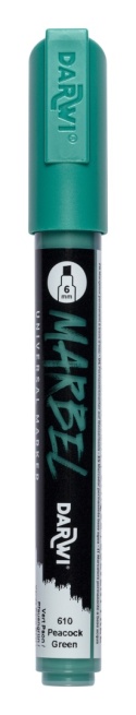 Marker MARBEL 6 mm Zieleń Pawia
