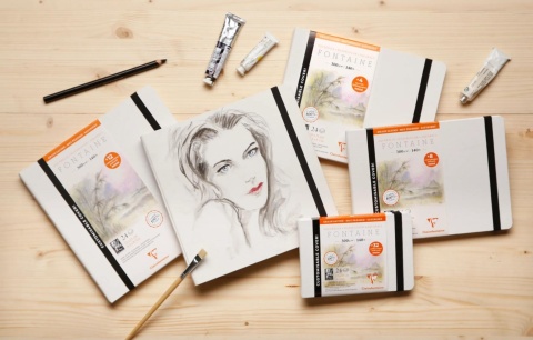 Szkicownik akwarelowy FONTAINE A5 300g